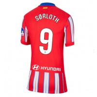 Atletico Madrid Alexander Sorloth #9 Replica Home Shirt Ladies 2024-25 Short Sleeve